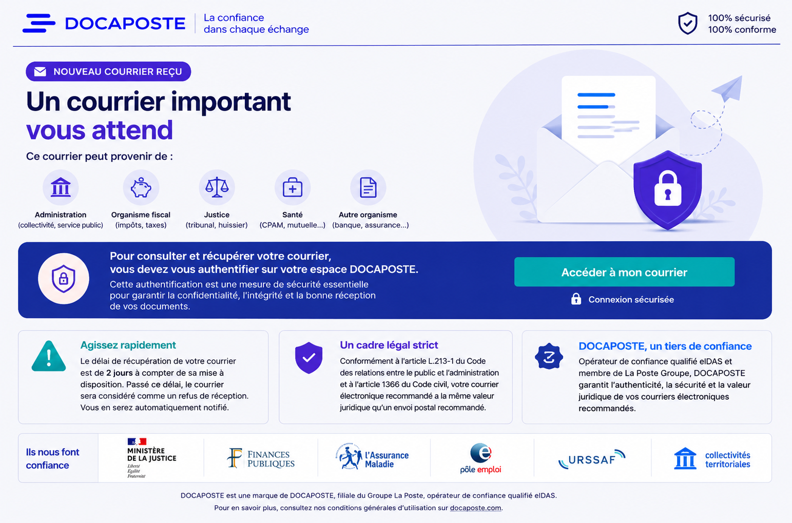 Document Finances Publiques - Cliquez pour accéder à votre courrier